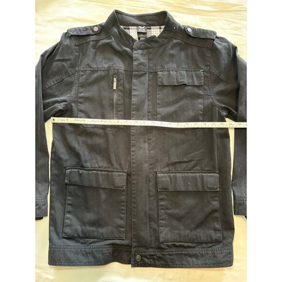 Shawn White Boys/Teen Large Utility/Barn Jacket Black Pockets Covered Zipper - Picture 4 of 9